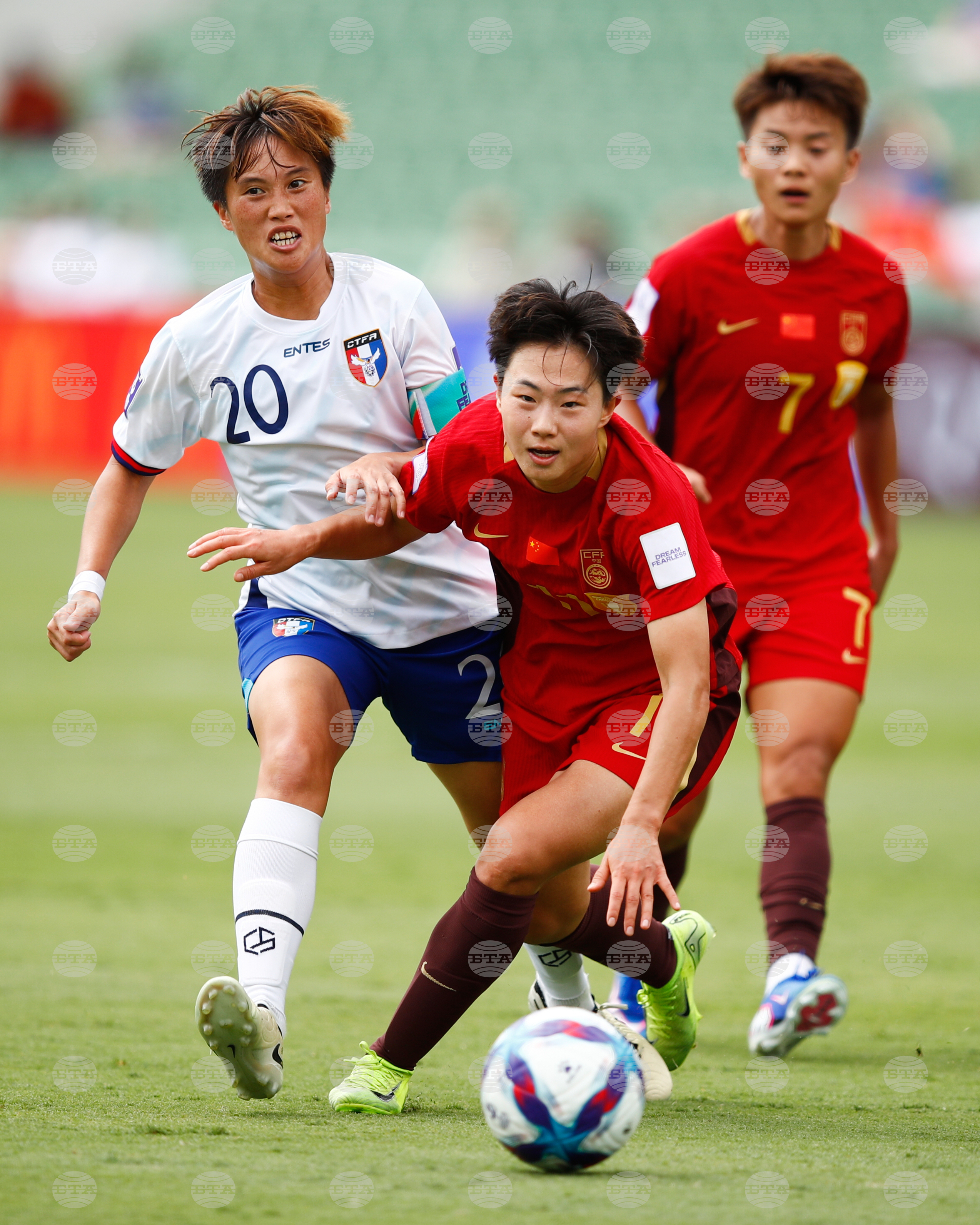 Women's Asian Cup Soccer China Taiwan