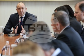 Румен Радев - природен парк „Витоша“ - среща