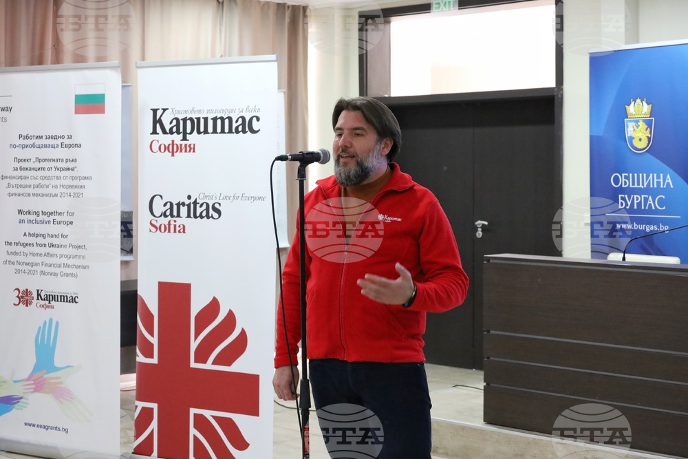 Бургас - „Каритас" - украински бежанци - помощ - Владислав Дамянов
