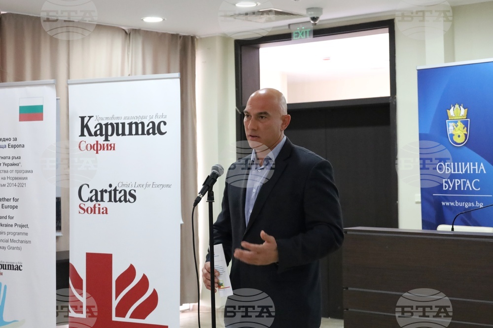 Бургас - „Каритас" - украински бежанци - помощ - Николай Тишев