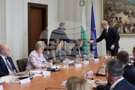 Румен Радев - природен парк „Витоша“ - среща