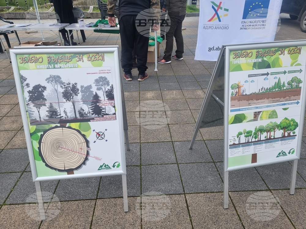 Плевен - информационна кампания - залесяване