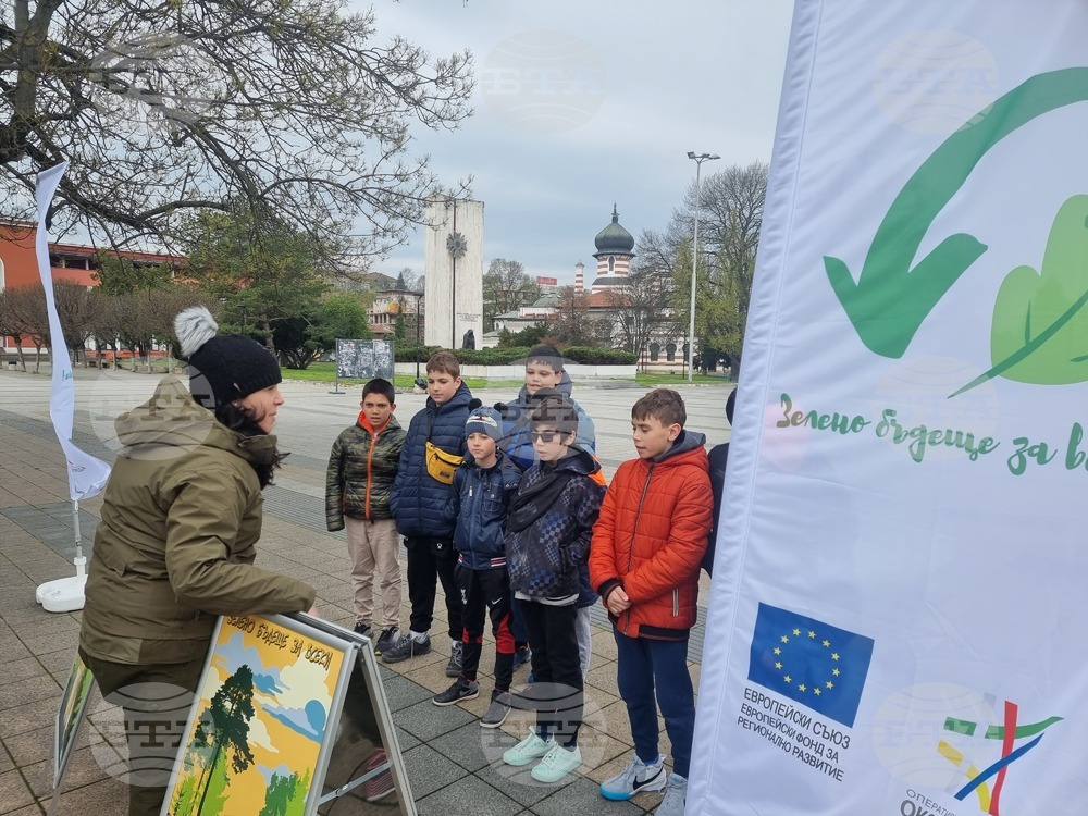 Плевен - информационна кампания - залесяване