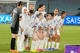 Women's Asian Cup Soccer South Korea Uzbekistan