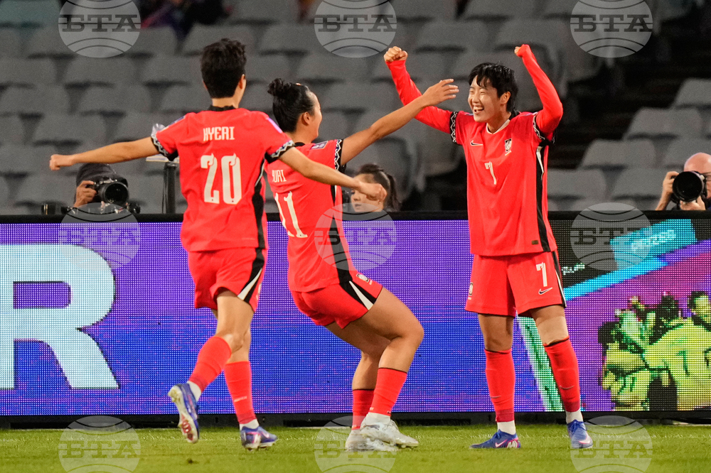 Women's Asian Cup Soccer South Korea Uzbekistan