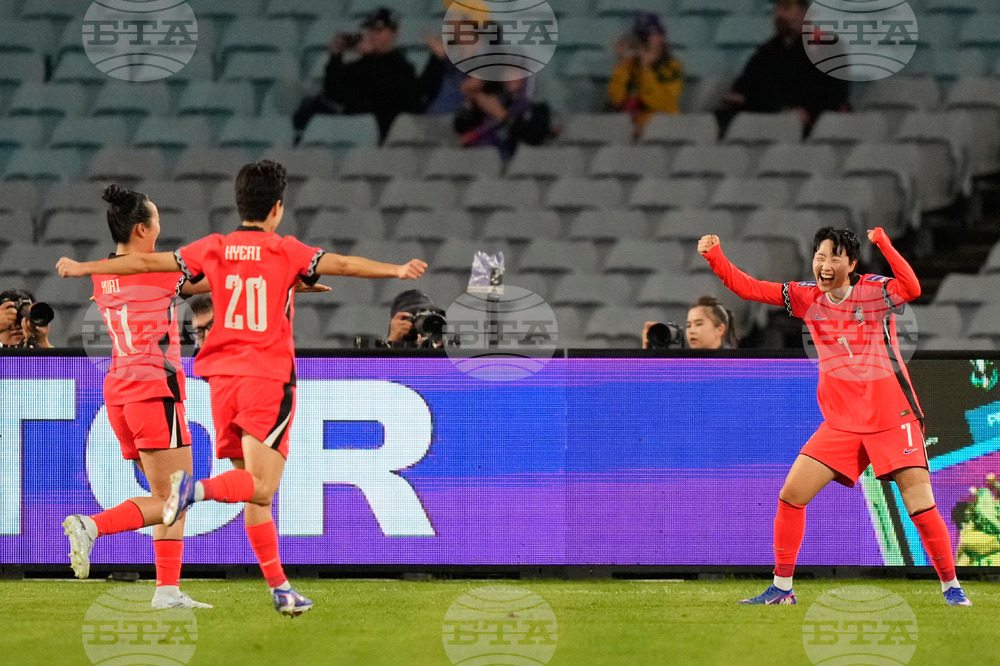 Women's Asian Cup Soccer South Korea Uzbekistan