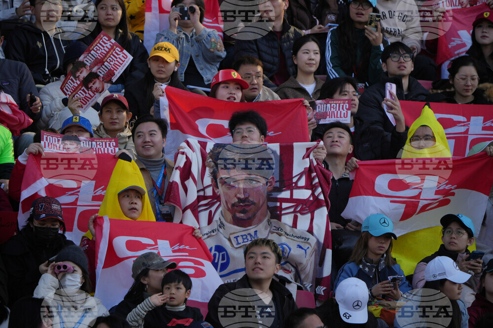 China F1 GP Auto Racing