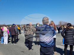 Враца - път - лошо състояние - протест