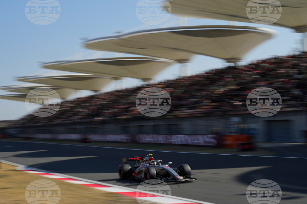 China F1 GP Auto Racing