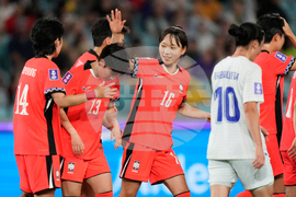 Women's Asian Cup Soccer South Korea Uzbekistan