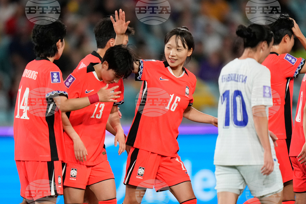 Women's Asian Cup Soccer South Korea Uzbekistan