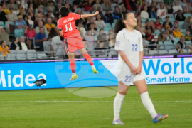 Women's Asian Cup Soccer South Korea Uzbekistan
