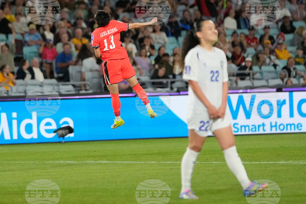 Women's Asian Cup Soccer South Korea Uzbekistan