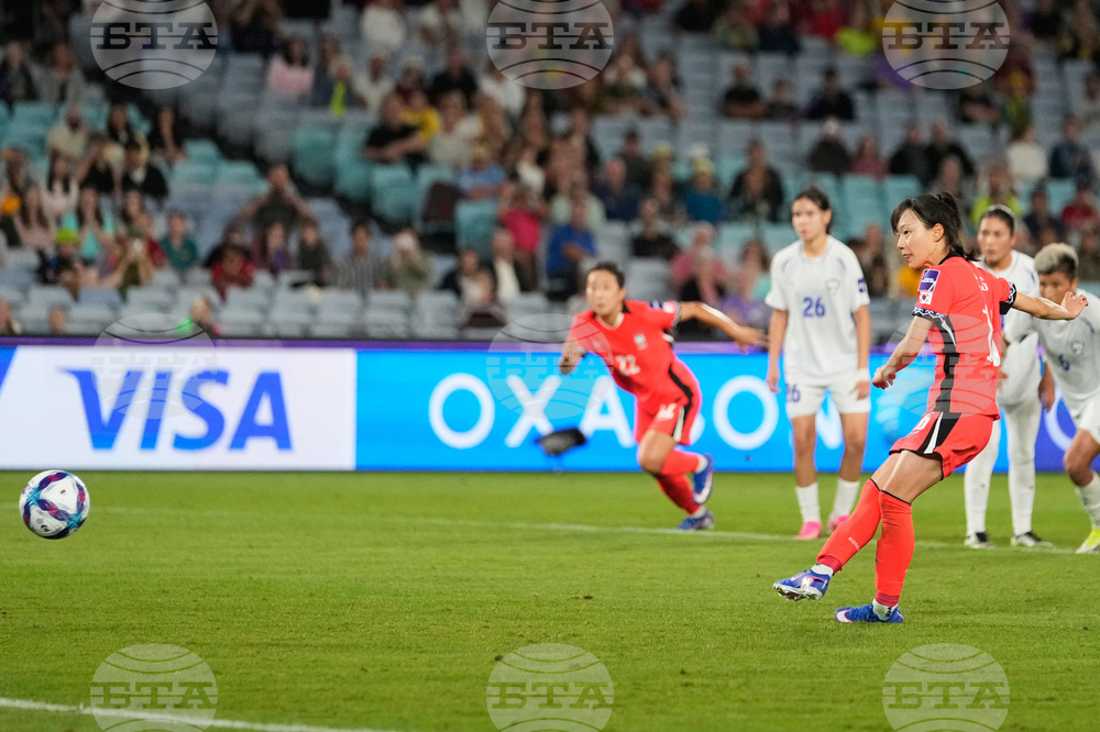 Women's Asian Cup Soccer South Korea Uzbekistan