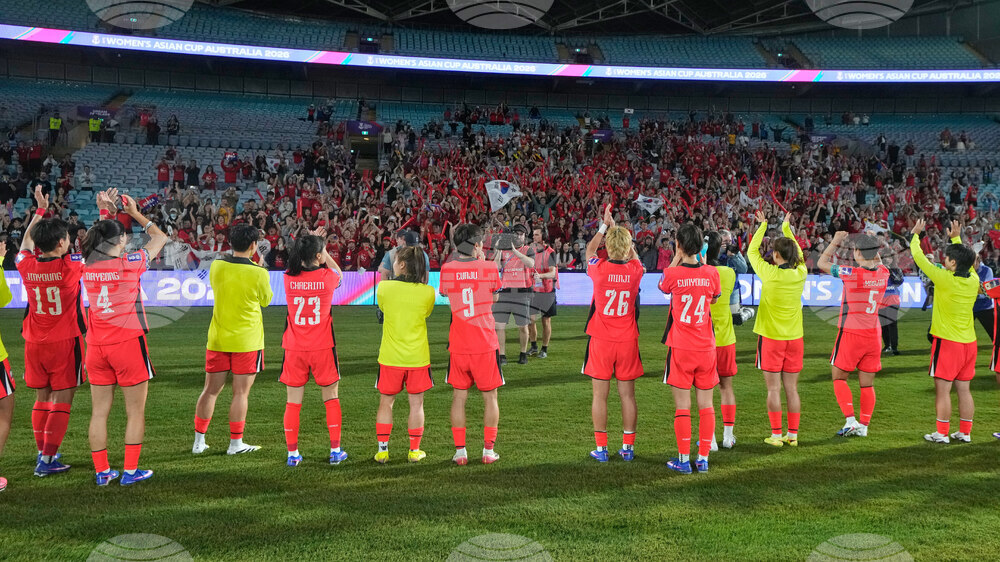 Women's Asian Cup Soccer South Korea Uzbekistan
