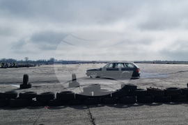 Село Буховци - дрифт шоу - благотворителност