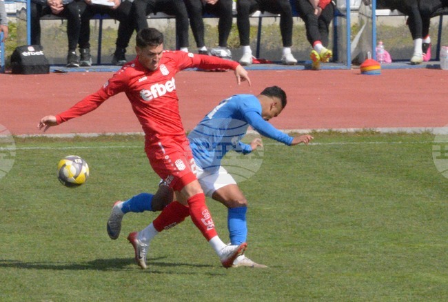 ЦСКА 1948 спечели мача си със Спартак (Варна) в последните секунди