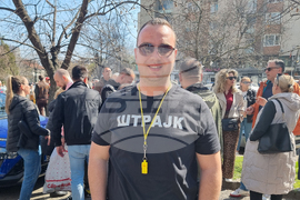 Северна Македония - Съюз на синдикатите -  протест