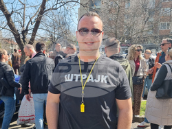 Северна Македония - Съюз на синдикатите -  протест