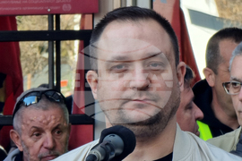 Северна Македония - Съюз на синдикатите -  протест