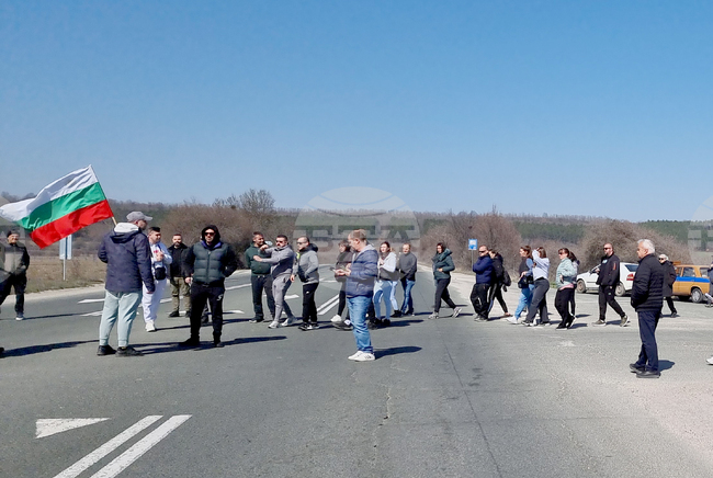 Враца - главен път Е-79 - лошо състояние - протест