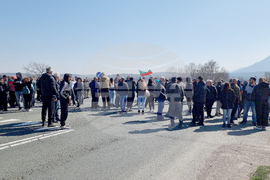 Враца - главен път Е-79 - лошо състояние - протест