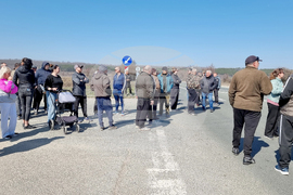 Враца - главен път Е-79 - лошо състояние - протест