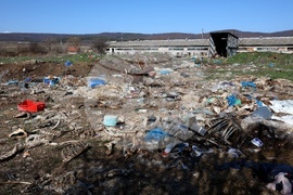 Ихтиман - животински отпадъци