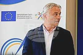 Благоевград - ОИЦ - пресконференция - Бисер Младенов