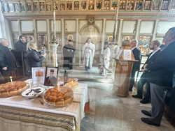 Турция - Одрин - отец Александър Чъкърък - Заупокойна литургия