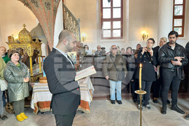 Турция - Одрин - отец Александър Чъкърък - Заупокойна литургия