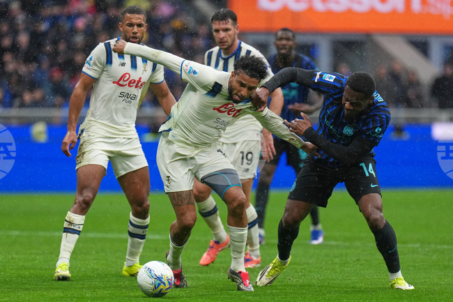 Интер Милано изпусна победата срещу Аталанта, но има 8 точки преднина на върха в Серия А