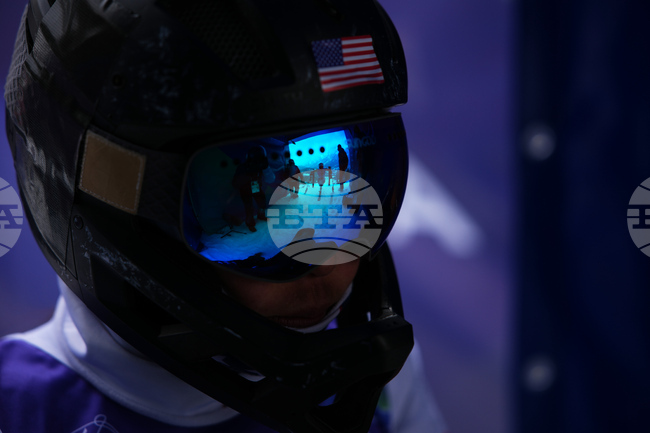 APTOPIX Milan Cortina Paralympics Alpine Skiing