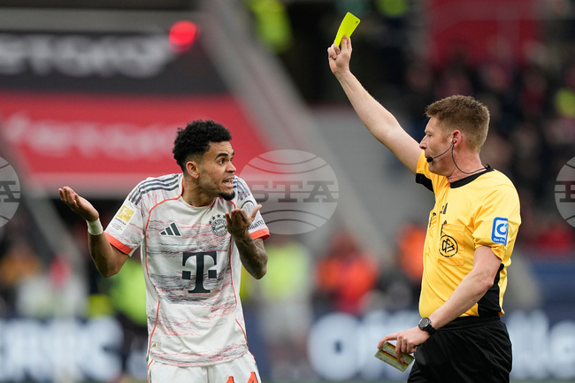 Байерн Мюнхен загуби обжалването за червения картон на Луис Диас в мача с Байер Леверкузен