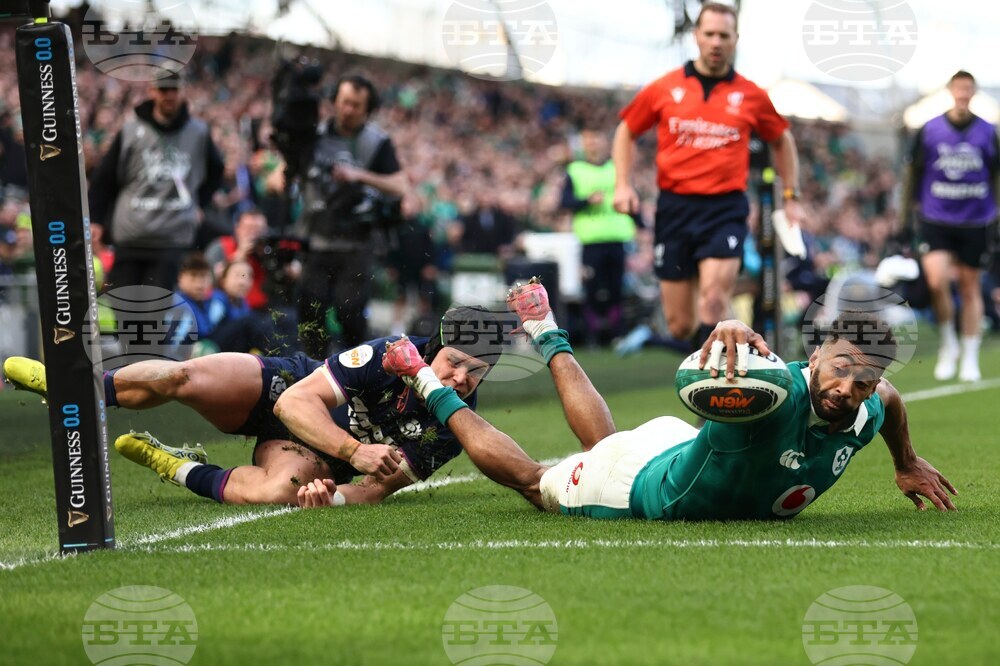 APTOPIX Ireland Scotland Six Nations Rugby