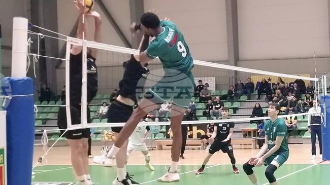 Волейболният Берое победи гостуващия Славия в последен мач от редовния сезона на мъжкото волейболното първенство 