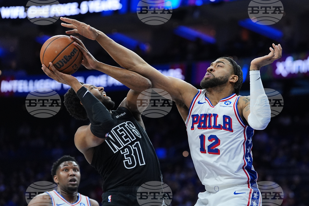 Nets 76ers Basketball