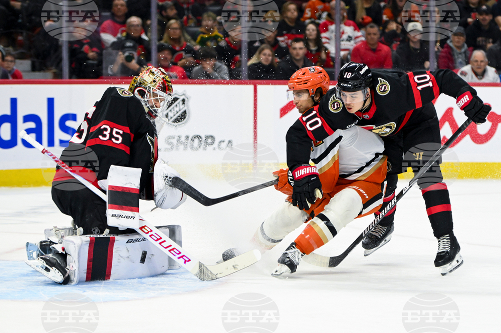 Ducks Senators Hockey
