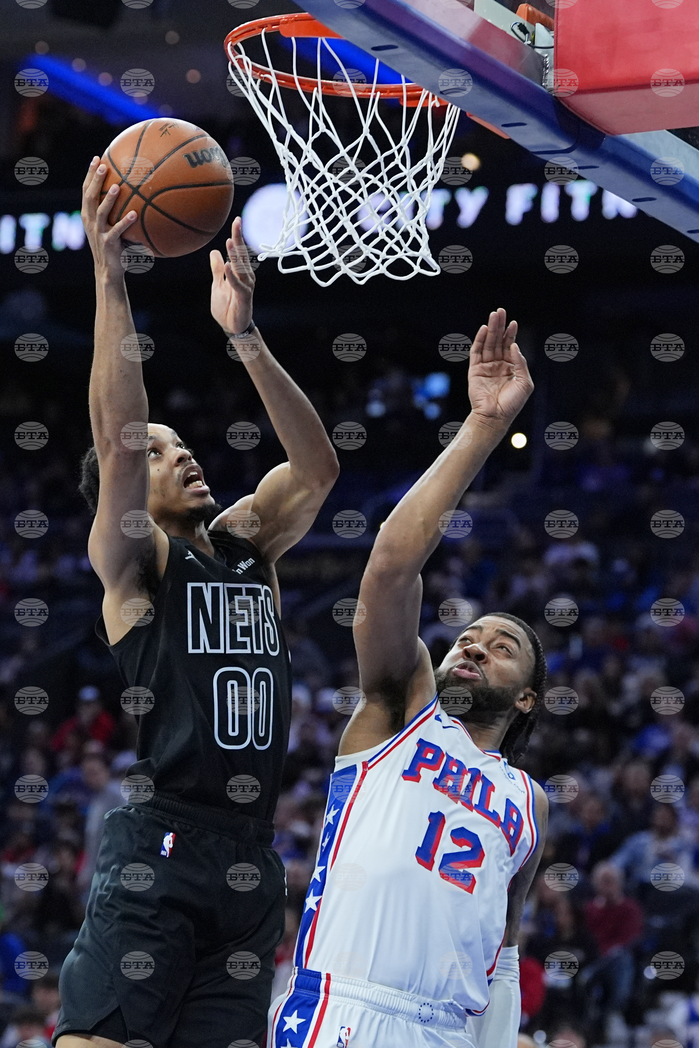 Nets 76ers Basketball