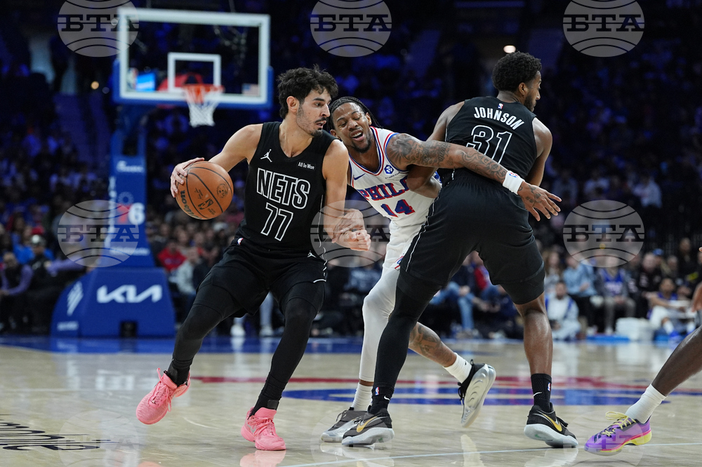 Nets 76ers Basketball