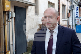 Кюстендил - Румен Радев - посещение