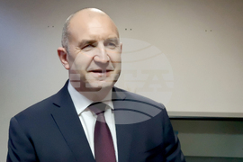 Кюстендил - Румен Радев - посещение