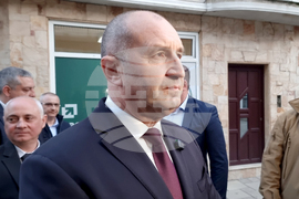 Кюстендил - Румен Радев - посещение