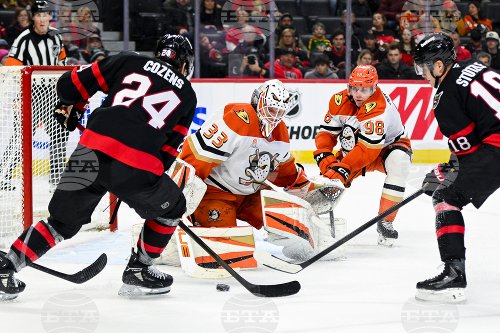 Ducks Senators Hockey
