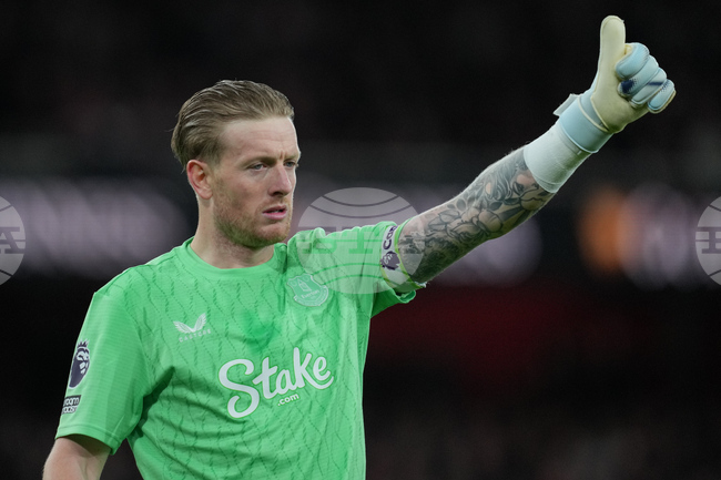 Класиране за европейските турнири е основната цел на Евертън, заяви Джордан Пикфорд преди дербито с Ливърпул