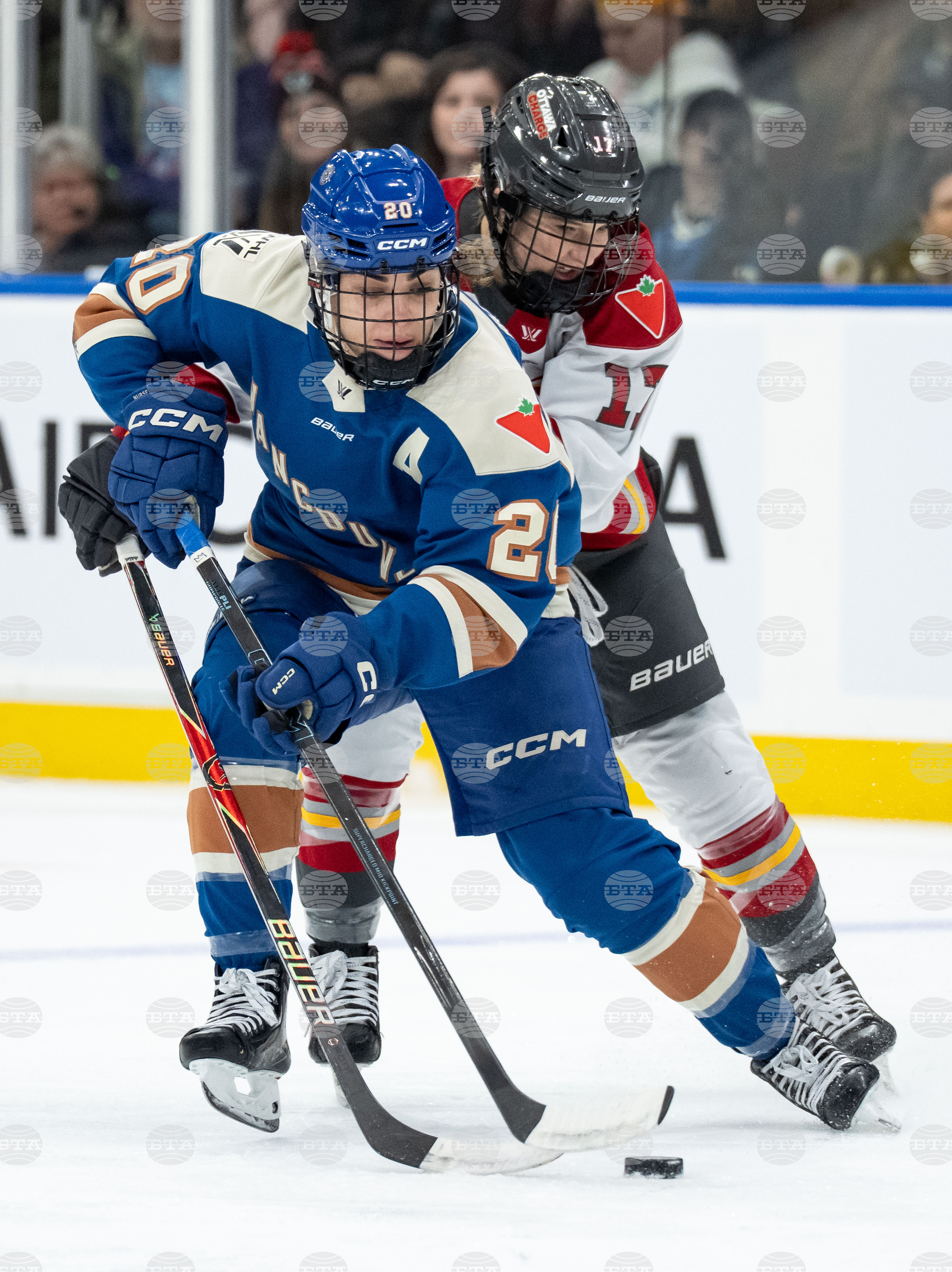 PWHL Charge Goldeneyes Hockey