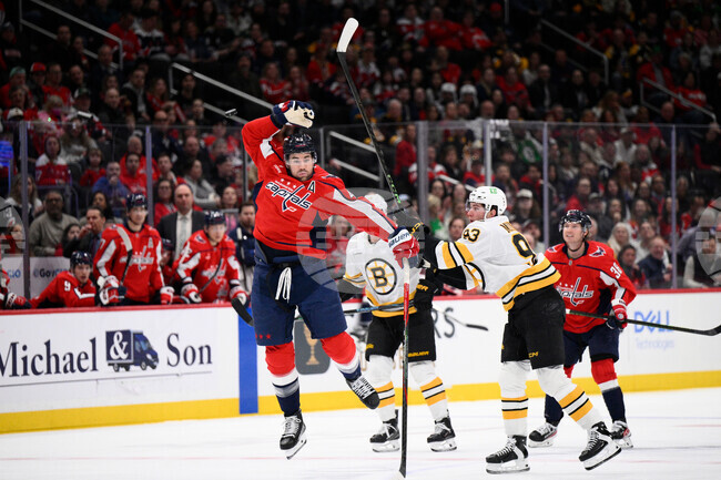 Bruins Capitals Hockey