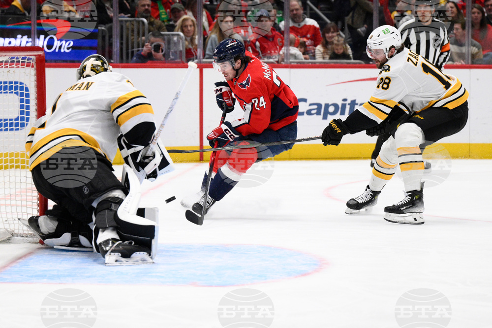 Bruins Capitals Hockey