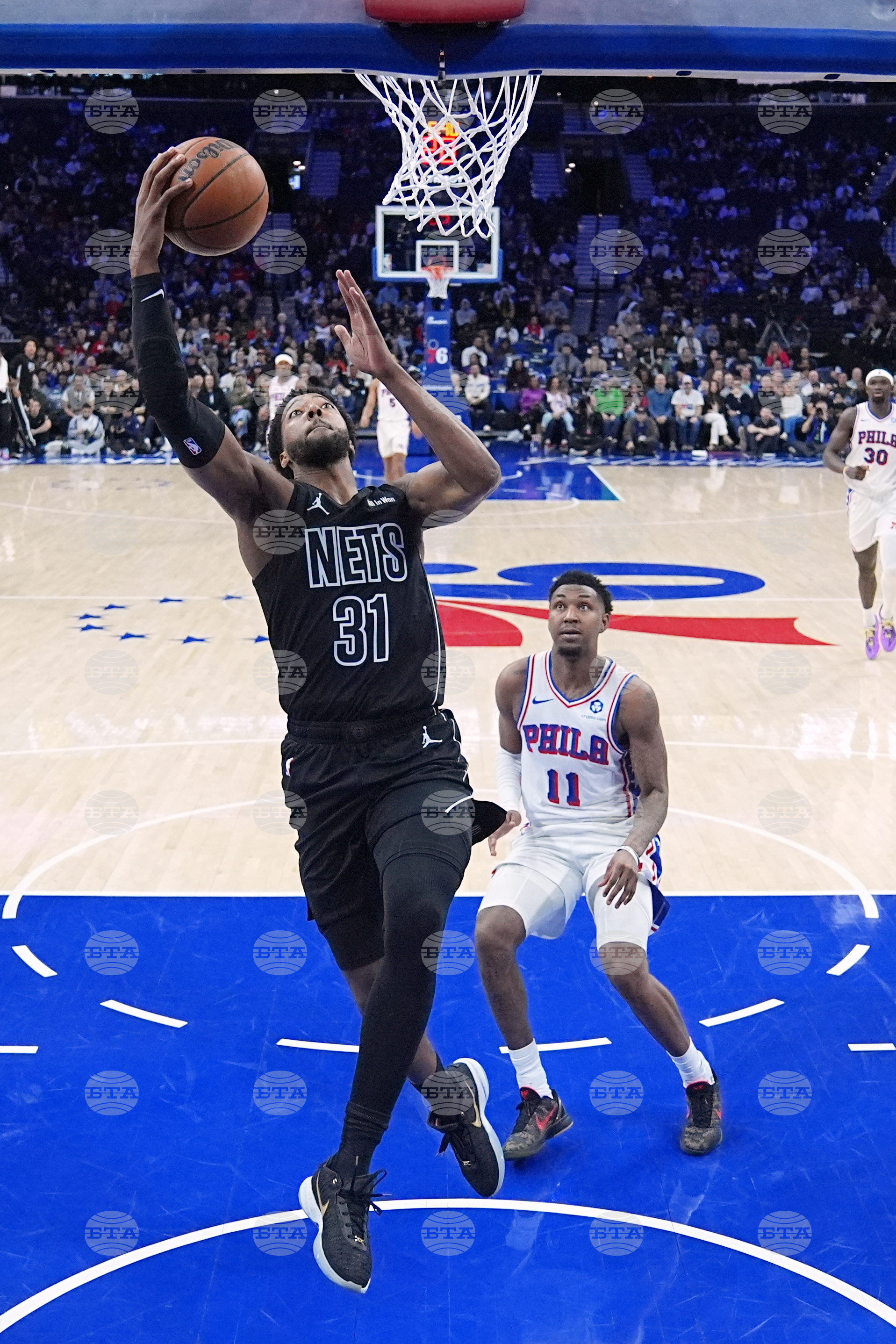 Nets 76ers Basketball