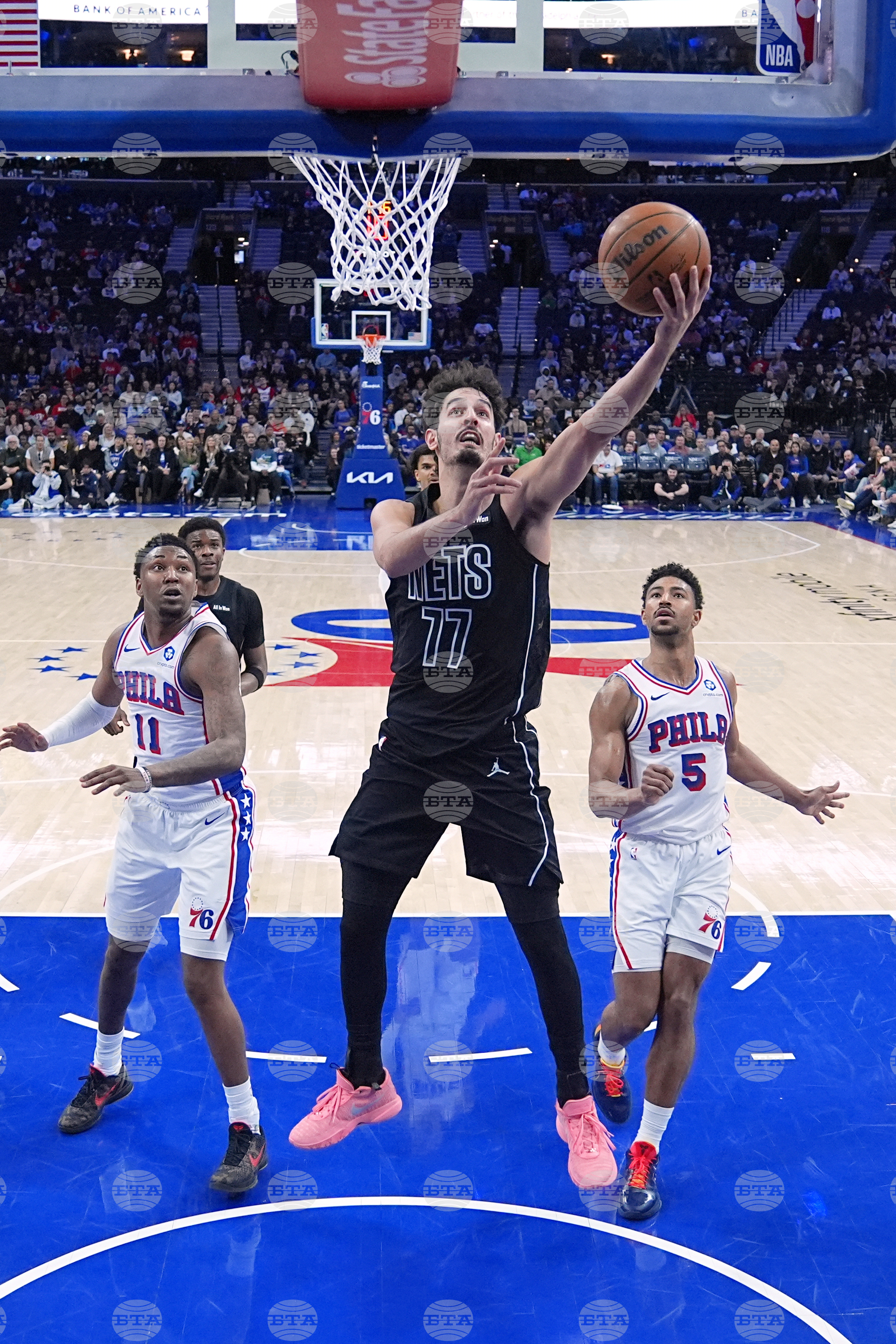 Nets 76ers Basketball